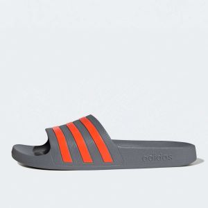Adidas Originals Adilette Aqua Badelatschen Homme gris Taille 39 Chaussures - Couleur gris - Taille 39