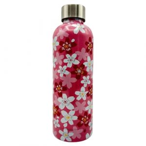 Tognana Japan Collection Bouteille d'eau 500cc Acier Inoxydable Rose