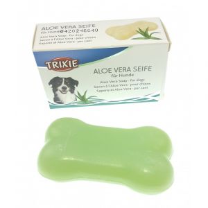 Trixie Savon à l'Aloe Vera pour chien, poids 100g.