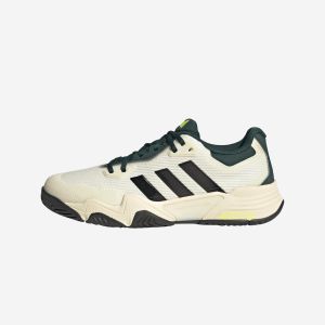 Adidas Homme Solematch Control 2 Tennis Shoes Chaussures, Off White/Silver met./Aurora Ivy, 44 EU