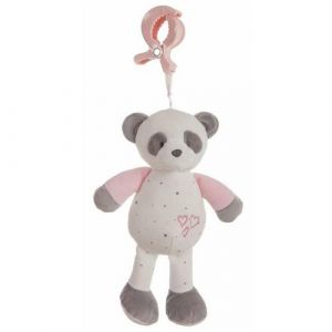 Hochet Activity Ours Panda Rose 25cm