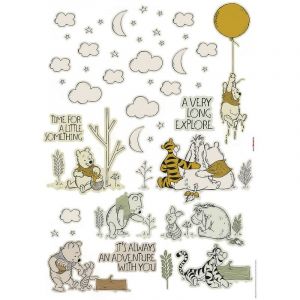 Komar Stickers Muraux Disney Winnie l'Ourson Winnie Woodland