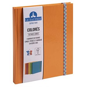 Exacompta Carnet Iderama 220x170, 192 pages lignées - Orange