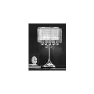 Image de Lampe Spirit en chrome, cristal et verre