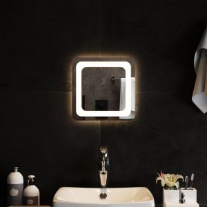 VidaXL Miroir de salle de bain à LED 30x30 cm - N/A
