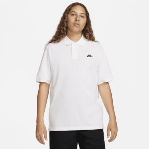 Nike FN3894-100 Club Polo Shirt Homme White/Black Taille L