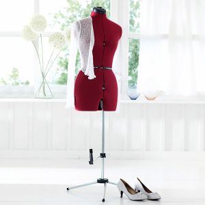 Image de Prym Mannequin de couturière sur pied - 36 au 44 44 au 50 - bordeaux