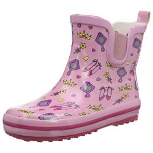 Beck Bottes enfant caoutchouc princesse rose - Taille 26