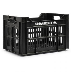 Image de Urban proof Recycled Bicycle Crate (Panier RECYCLÉ) 30L Mixte Adulte, Noir, Taille Unique