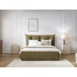 Bobochic Lit Lit coffre Lit coffre clothilde 160x200 Vert - Vert