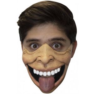 Ruedelafete Demi-Masque Sourire et langue