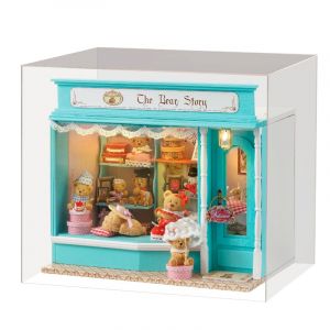 Dam Magasin l'histoire de l'ours. Maquette 3d.