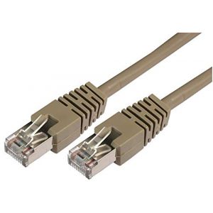 Image de Pro Signal Câble Patch RJ45 mâle vers mâle Cat5e STP Ethernet - 15 m - Gris