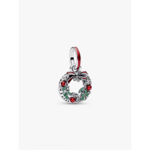 Pandora Charm Pendant Double Couronne de Noël