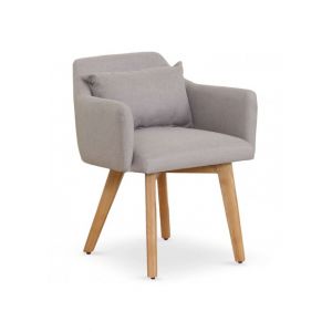 Image de Stanley Chaise / Fauteuil scandinave Gybson Tissu Beige