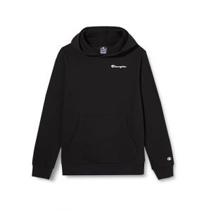 Champion Legacy American Classics B Logo Ultralight Powerblend Fleece Sweatshirt à Capuche, Nero, 13-14 Ans Enfants et Adolescents