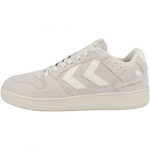 Hummel Mixte St. Power Play Suede Basket, Chamallow, 42 EU