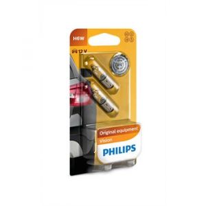 Philips 2 Ampoules H6W 6 W 12 V