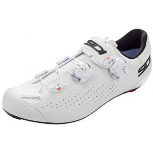 Sidi Genius 10 Chaussures Homme, white/white EU 47 Chaussures route à cales