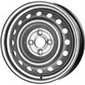 Norauto Jante tôle 15 pouces - 4 Trous - 4X15 4X100 ET35 AL56.1