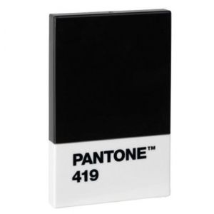 Pantone Titulaire de la carte 9,5 cm noir/blanc