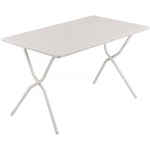 Table De Jardin Pliante 1207072cm - Balcony - Acier - Beige Seigle -