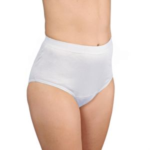 Hydas Slip incontinence pour femme Lingette absorbante intégrée, lavable, Taille 54/56