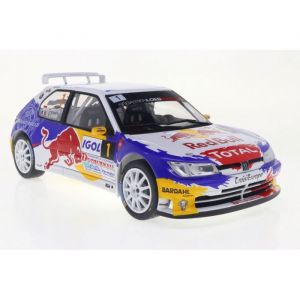 Solido 1:18 Peugeot 306 Maxi White #1 Rally du VAR 2017