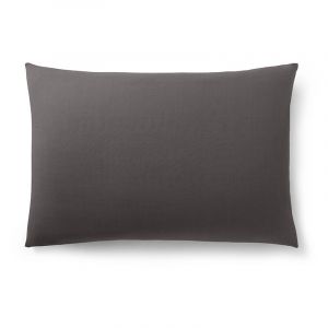 Coton Pur - Taie d'oreiller 100% Coton ardoise