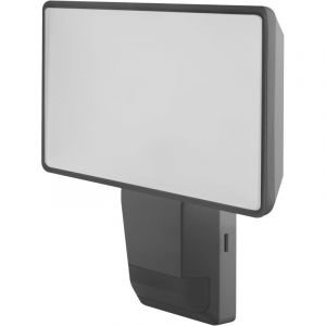 Osram Endura pro projecteur mural extérieur avec détecteur, angle large, design optique innovant, 27W gris foncé, IP55, pour parking et parcs