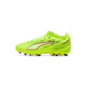 Puma Bottes de football ultra 6 match mg jr, jaune enfant