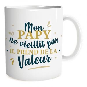 Mug en céramique Papy ne vieillit pas, 33 cl