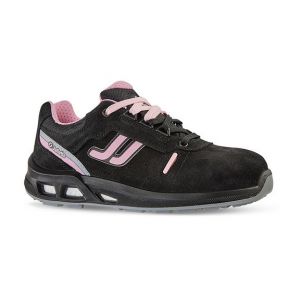 Jallatte Chaussure basse de sécurité NOA SAS S3 CI SRC - taille: 37 - Noir / Rose