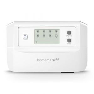Homematic IP Smart Home Fu&szlig;bodenheizungscontroller &ndash; 8 Kan&auml;le, motorisch, Digitale Steuerung Fu&szlig;bodenheizung mit oder ohne App, Energie sparen, 161656A0