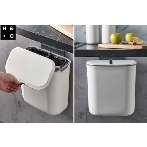 Home & Comfort Poubelle de cuisine pratique 7,7L