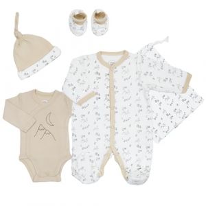 Trois Kilos Sept Mixte Bébé Tenue Naissance Foret Ensemble De Pijama, Fôret, 0 Mois EU