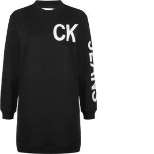 Image de Calvin Klein Robe sweat courte droite Noir