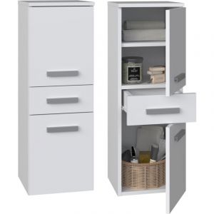 Poteau de salle de bain Nel V DDS, BLANC