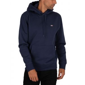 Tommy Jeans Pour Des Hommes Sweat À Capuche En Molleton Régulier, Bleu