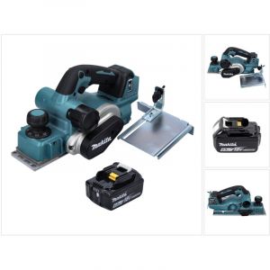 Makita DKP181G1 Rabot sans fil 82mm 18V Brushless + 1x Batterie 6,0 Ah - sans chargeur