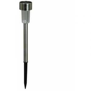 Luxform Poteau solaire d'&eacute;clairage Siena 8 pcs Argent&eacute;