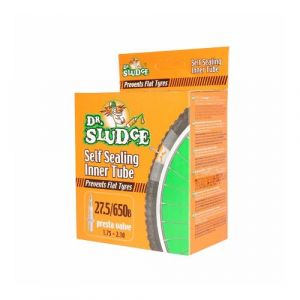 Weldtite Chambre a air velo 27.5 (650b) dr sludge valve presta avec liquide anti-crevaison