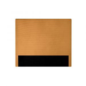 Tête de lit en velours côtelé - 160cm - Jaune