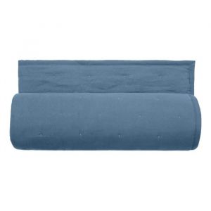 Image de Vent du Sud Couvre lit matelassé microfibre lavée 'Céleste' toutes dimensions Céleste Bleu Métal - 240 x 260 cm pour lit 'King Size'