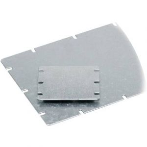 Image de Fibox Plaque de montage 5514078 (L x l) 148 mm x 98 mm Tôle d'acier gris clair 1 pc(s)