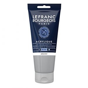 Lefranc & bourgeois Acrylique Fine Tube 80ml Argent