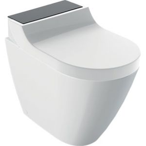 Geberit WC à poser AquaClean Tuma Comfort Sans bride Noir/verre