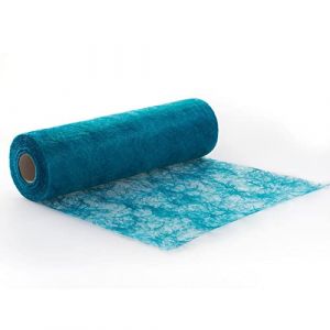 Protinam Chemin de Table, Polyester, Turquoise (6550), 20m