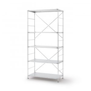 &Eacute;tag&egrave;re en acier inoxydable ‐ Large ‐ Grande (Dont Eco‐part. 1,80 &euro;)