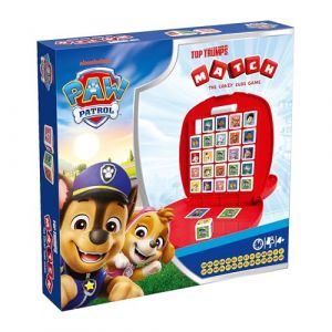 Winning Moves Top Trumps Match Pat Patrouille Jeu de Societe 4 Ans Plus - Match Jeu 2 Joueurs - Jeux pour Enfants - Jeu Plateau Logique - Jeux Enfant